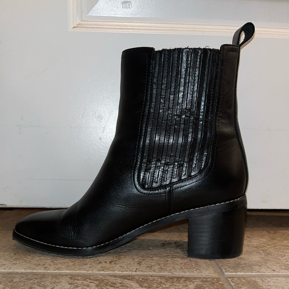 Black Heeled Boot - Picture 2 of 4